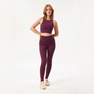 Girlfriend Collective Plum Leggings